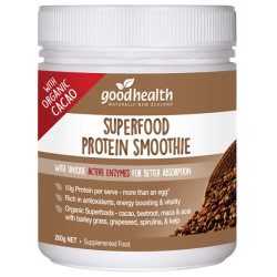Good Health Superfood Protein Smoothie Cacao Powder 200g Good Health Superfood Protein Smoothie Cacao Powder 200g