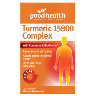 Good Health Turmeric 15800 Complex 30 Capsules Good Health Turmeric 15800 Complex 30 Capsules