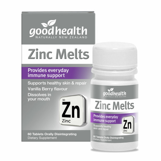 Zinc Melts - Orally Dissolving Zinc Melts - Orally Dissolving