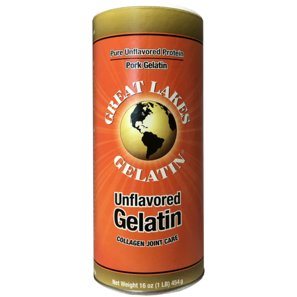 Great Lakes Gelatin Pork Hide Gelatin Collagen Powder 454g