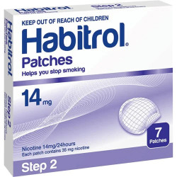 Habitrol Patches Step 2 Nicotine 14mg 7s Habitrol Patches Step 2 Nicotine 14mg 7s