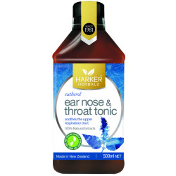 Harker Herbals Ear Nose Throat Tonic Eutherol 500ml Harker Herbals Ear Nose Throat Tonic Eutherol 500ml