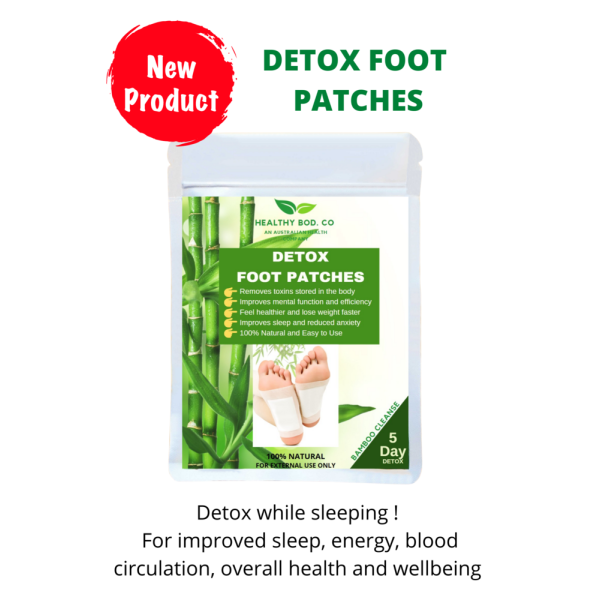 5 Day Detox Foot Patches Bamboo Cleanse