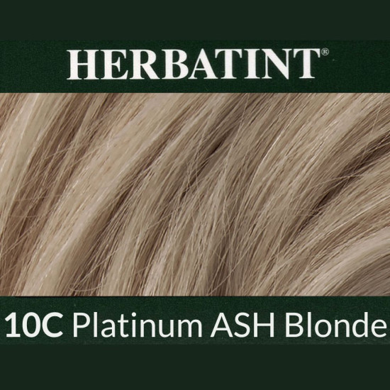 Herbatint Permanent Haircolour Gel 10C Platinum Ash Blonde