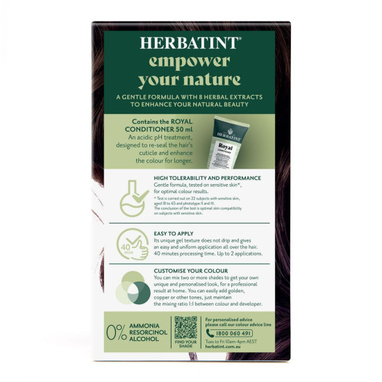 Herbatint Permanent Haircolour Gel 4M Golden Chestnut