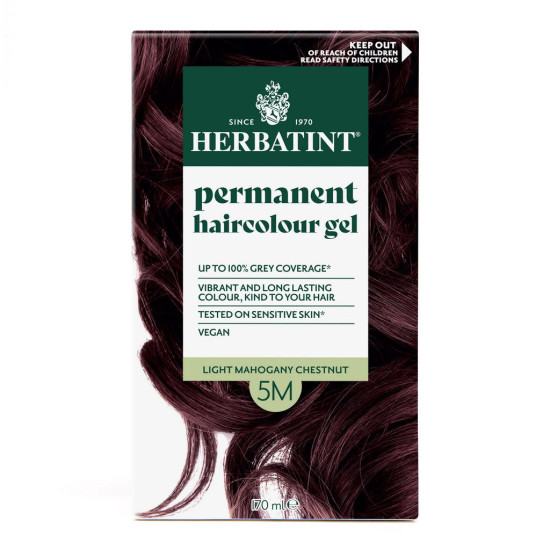 Herbatint Permanent Haircolour Gel 5M Light Mahogany Chestnut