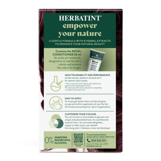 Herbatint Permanent Haircolour Gel 5M Light Mahogany Chestnut