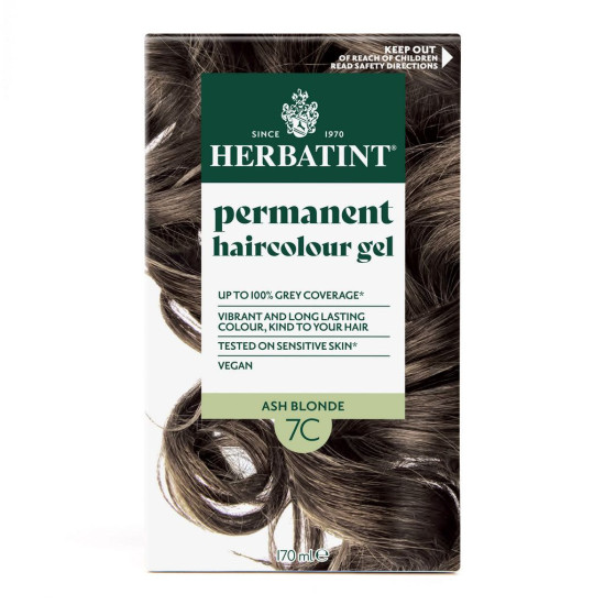 Herbatint Permanent Haircolour Gel | Hair Dyes - 7C Ash Blonde