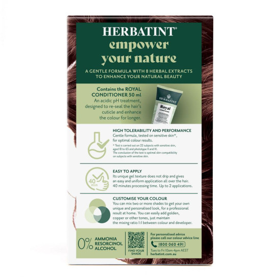 Herbatint Permanent Haircolour Gel 7M Mahogany Blonde