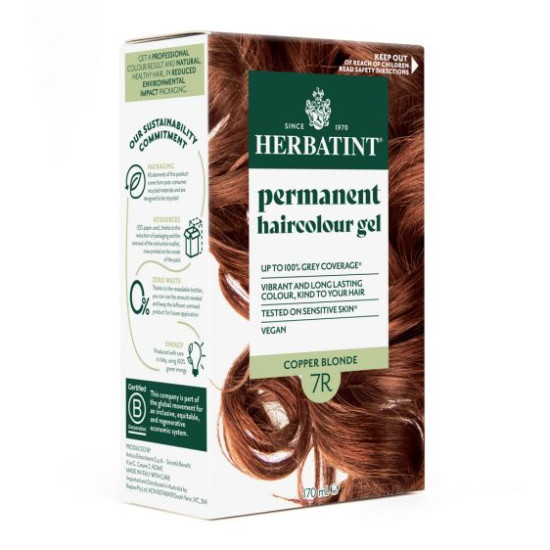 Herbatint Permanent Haircolour Gel | Hair Dyes - 7R Copper Blonde