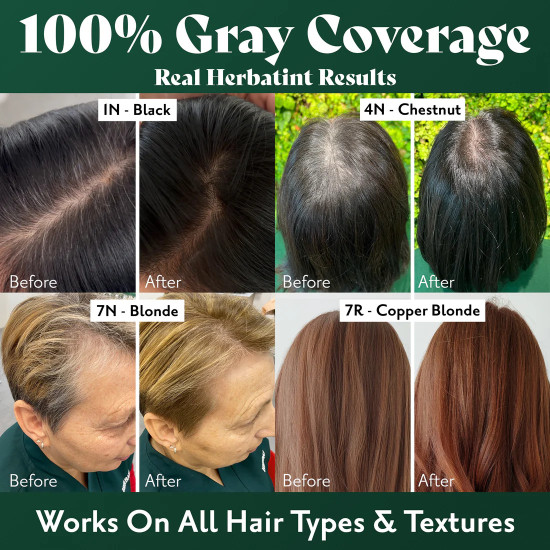 Herbatint Permanent Haircolour Gel | Hair Dyes - 8R Light Copper Blonde