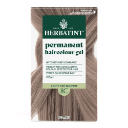 Herbatint Permanent Haircolour Gel 8C Light Ash Blonde 170ml