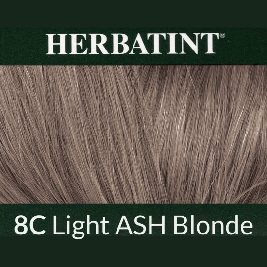 Herbatint Permanent Haircolour Gel 8C Light Ash Blonde