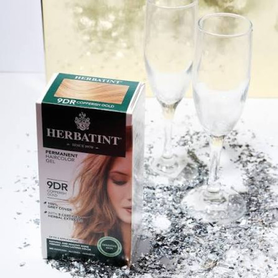 Herbatint Permanent Haircolour Gel 9DR Copperish Gold