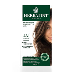 Herbatint Permanent Haircolour Gel Chestnut 4N 150ml Herbatint Permanent Haircolour Gel Chestnut 4N 150ml