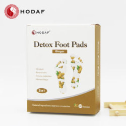 HODAF Detox Foot Pads Ginger 10 Patches HODAF Detox Foot Pads Ginger 10 Patches