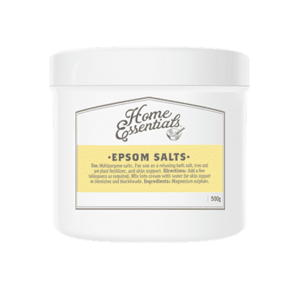 Home Essentials Epsom Salts 500g HealthPorter