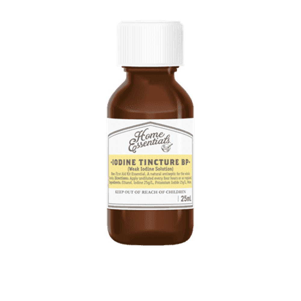 Home Essentials Iodine Tincture 25ml - HealthPorter