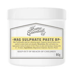 Home Essentials Magnesium Sulphate Paste 80g Home Essentials Magnesium Sulphate Paste 80g