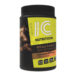 IC Nutrition Whey Lean Chocolate Protein Powder 300g IC Nutrition Whey Lean Chocolate Protein Powder 300g