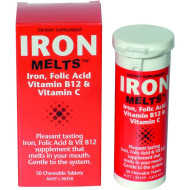 Iron Melts 50 Chewable Tablets Iron Melts 50 Chewable Tablets
