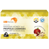 Kiwi Manuka Manuka Honey UMF 15+ 12 Lozenges Apple Kiwi Manuka Manuka Honey UMF 15+ 12 Lozenges Apple