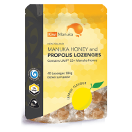 Kiwi Manuka Manuka Honey UMF 15+ 40 Lozenges Lemon Kiwi Manuka Manuka Honey UMF 15+ 40 Lozenges Lemon
