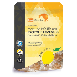 Kiwi Manuka Manuka Honey UMF 15+ 40 Lozenges Lemon Kiwi Manuka Manuka Honey UMF 15+ 40 Lozenges Lemon