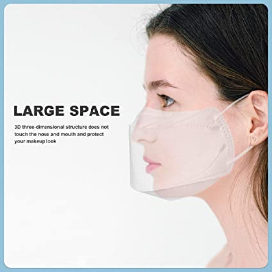KN95 Face Masks 3D White KN95 Face Masks 3D White