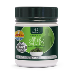 LifeStream Bioactive Spirulina Balance 200+50 Tablets LifeStream Bioactive Spirulina Balance 200+50 Tablets