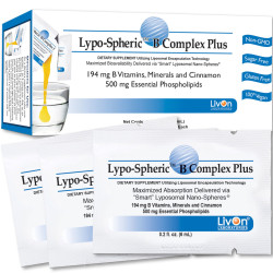 Livon Labs Lypo-Spheric B Complex Plus 30 Pack 6ml Each Livon Labs Lypo-Spheric B Complex Plus 30 Pack 6ml Each
