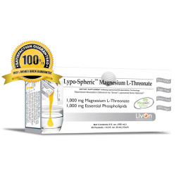 Livon Labs Lypo-Spheric Magnesium L-Threonate 30 Pack 6ml Each Livon Labs Lypo-Spheric Magnesium L-Threonate 30 Pack 6ml Each