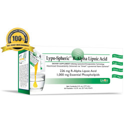 Livon Labs Lypo-Spheric R-Alpha Lipoic Acid 30 Pack 5.7ml Each Livon Labs Lypo-Spheric R-Alpha Lipoic Acid 30 Pack 5.7ml Each