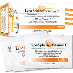 LivOn Labs Lypo-Spheric Vitamin C 30 Pack 5.7ml Each LivOn Labs Lypo-Spheric Vitamin C 30 Pack 5.7ml Each