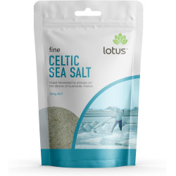 Lotus Celtic Sea Salt Fine 500g Lotus Celtic Sea Salt Fine 500g
