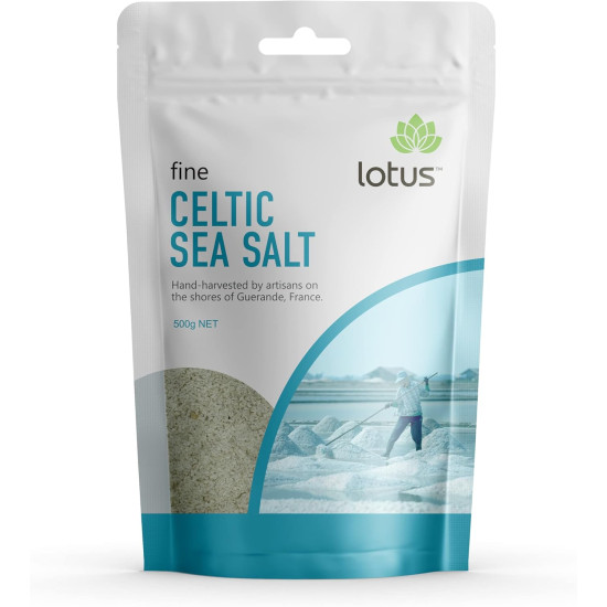 Lotus Celtic Sea Salt Fine 500g Lotus Celtic Sea Salt Fine 500g