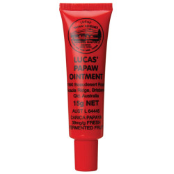 Lucas' Papaw Ointment 15g - Tube with Lip Applicator Lucas' Papaw Ointment 15g - Tube with Lip Applicator