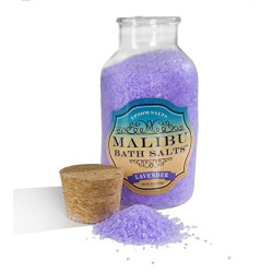 Malibu Bath Salts 624g Lavender Malibu Bath Salts 624g Lavender