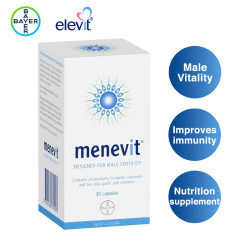 Menevit Pre-conception Sperm Health Male Fertility 90 Capsules Menevit Pre-conception Sperm Health Male Fertility 90 Capsules