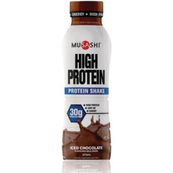 Musashi High Protein Shake Drink Iced-Chocolate 375ml Musashi High Protein Shake Drink Iced-Chocolate 375ml