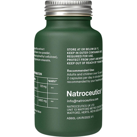 Natroceutics Ashwagandha Bioactive 60 Capsules Natroceutics Ashwagandha Bioactive 60 Capsules