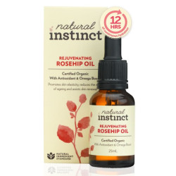 Natural Instinct Rejuvenating Rosehip Oil 25ml Natural Instinct Rejuvenating Rosehip Oil 25ml
