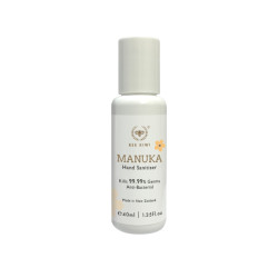 Bee Kiwi Alcohol with Manuka Oil Hand Sanitiser 40ml Bee Kiwi Alcohol with Manuka Oil Hand Sanitiser 40ml