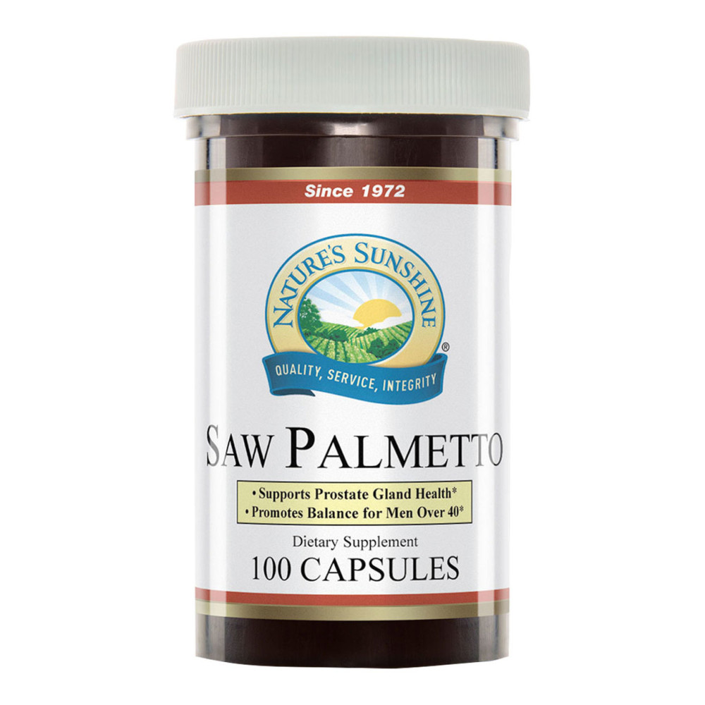 Nature’s Sunshine Saw Palmetto 100 Capsules HealthPorter