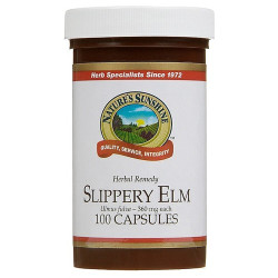 Nature's Sunshine Slippery Elm 100 Capsules Nature's Sunshine Slippery Elm 100 Capsules