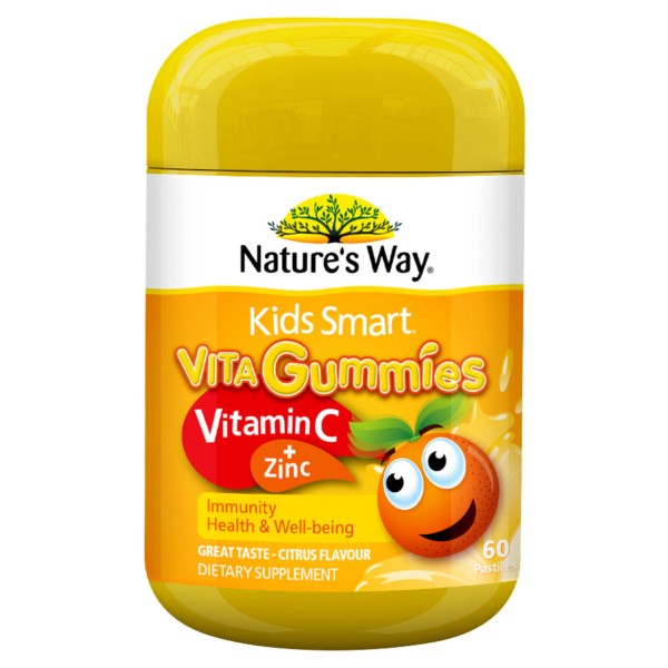 Nature's Way Kids Smart Vita Gummies Vitamin C & Zinc 60s