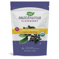 Nature's Way Organic Sambucus Zinc 24 Lozenges Nature's Way Organic Sambucus Zinc 24 Lozenges