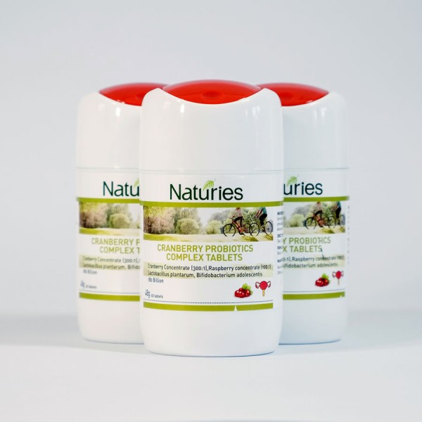 Naturies Cranberry Probiotics Complex 60 Tablets