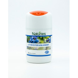 Naturies Lutein Ester & Blueberry 60 Tablets Naturies Lutein Ester & Blueberry 60 Tablets