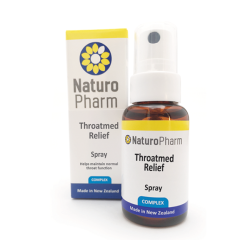Naturo Pharm Throatmed Relief Spray 25ml Naturo Pharm Throatmed Relief Spray 25ml